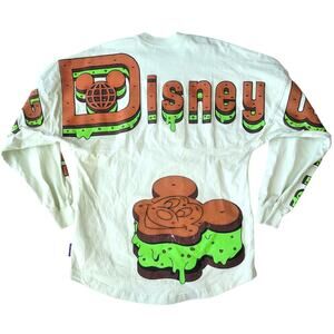 Disney WDW Chocolate Mint Mickey Ice Spirit Jersey XS